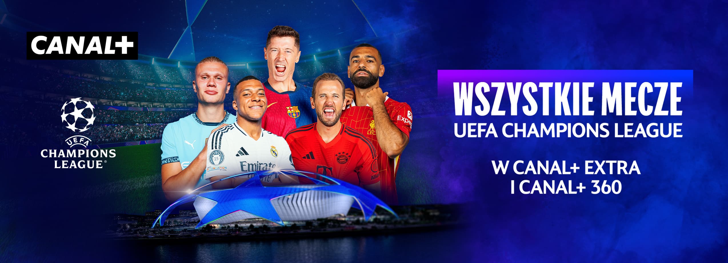 Wszystkie mecze UEFA Champions League w CANAL+ Extra i CANAL+ 360