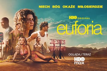 Baner reklamujący serial Euforia na HBO